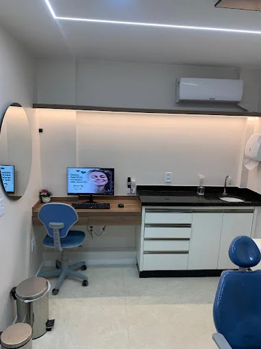 Ambiente clínico da CB Odonto Implantes no Guará